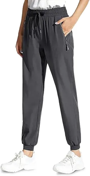 BeeSwan Stretch Active Pants for Women Over 50, Ultra Stretch Breathable Casual Quick Drying Work Glide Comfy fit Pants