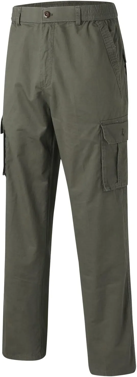 Cargo Sweatpants for Men Jogging Running Men's Fleece Jogger Pant Men's Lightweight Sweatpants Loose Fit Open Bottom