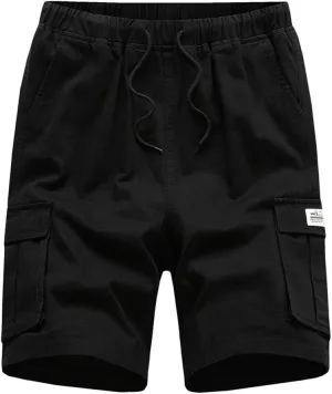CRNTCEM Mens Cotton Tactical Cargo Shorts Quick Dry Outdoor Military Combat Shorts Lightweight Casual Hiking Golf Shorts