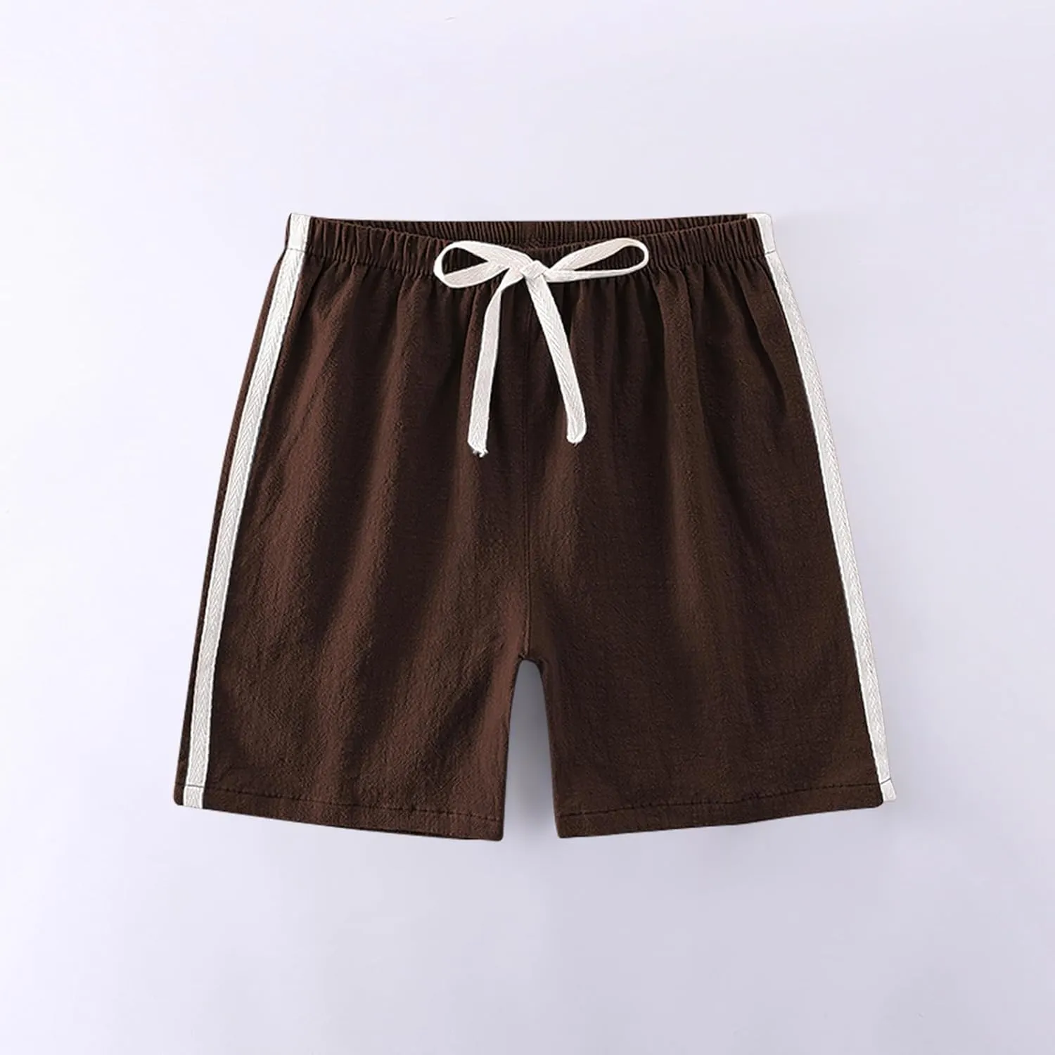 Linen for Children Boy Girl Fall Summer Straight Leg Pants Shorts Child 2025