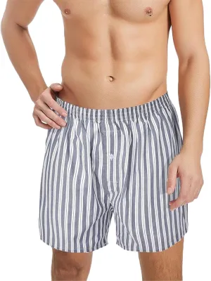 Lounge Shorts for Men Comfy Printed Elastic Waist Sleep Shorts Summer Athletic Short Pants