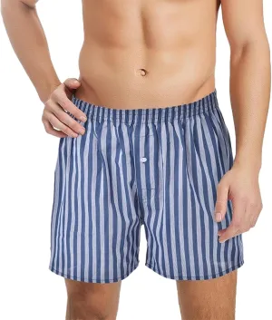 Lounge Shorts for Men Comfy Printed Elastic Waist Sleep Shorts Summer Athletic Short Pants