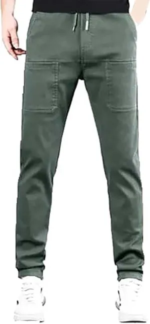 Manzera Stretch Cargo Pants Mencomfy MultiPants- High Stretch Durable Cargo Pants for Men - Comfort Meets Style