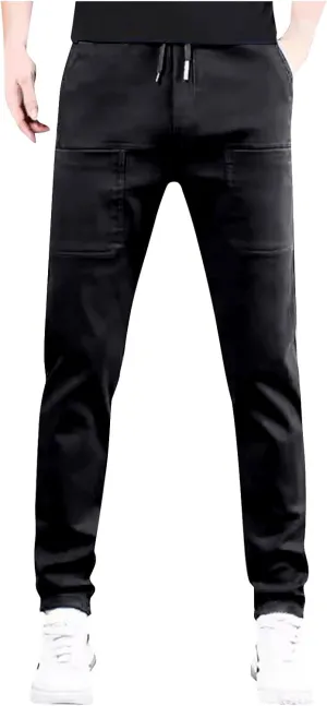 Mencomfy Cargo Pants Multipants - High Stretch Multi-Pocket Durable Cargo Pants Comfort Fit Stretch Cargo Pant