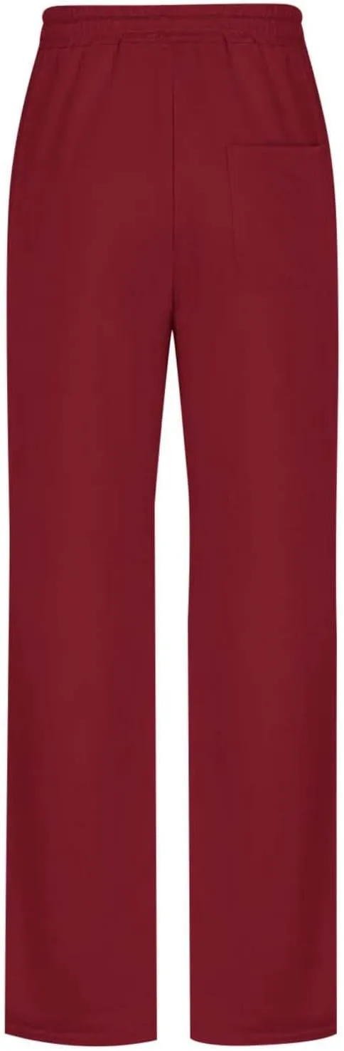 Mens Cargo Sweatpants Multi Pockets, Fleece Drawstring Elastic Waist Trousers, Loose Fit Casual Solid Color Long Pant