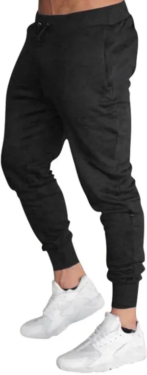 Men's Pajama Shorts Cotton Lounge Sleep Shorts Elastic Waist Sleepwear Pants with Pockets Black