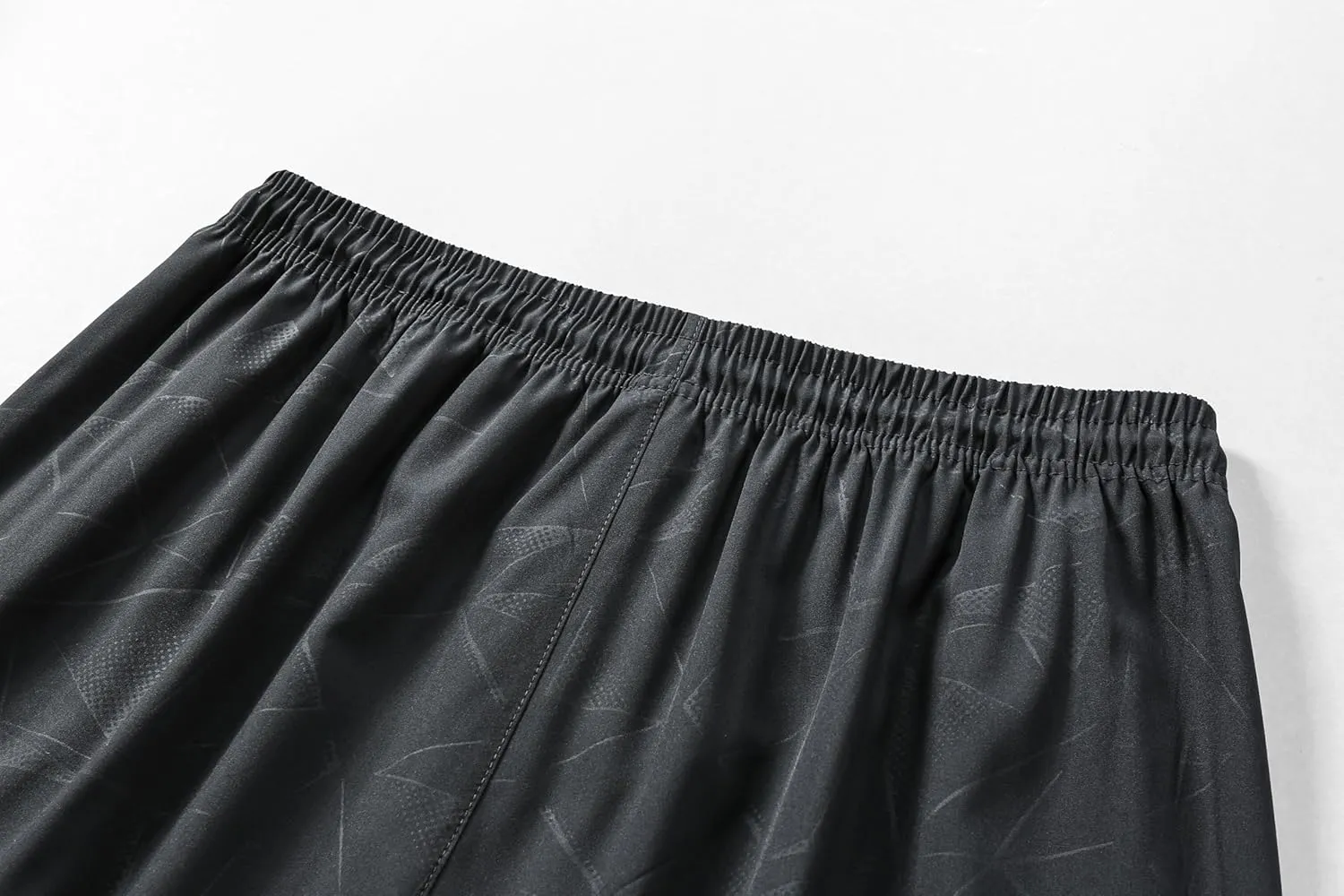 Men's Quick-Drying Printed Gym Shorts with Zip Pockets, Running and Fitness Gym Shorts for Many scenarios