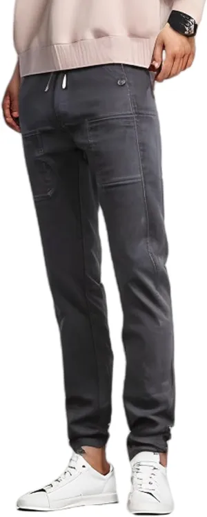MultiPants - High Stretch Multi-Pocket Durable Cargo Pants, Mencomfy Stretch Cargo Pants for Men, Silm Fit