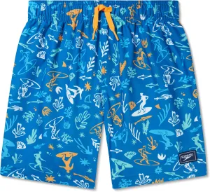 Speedo Boy's Swim Trunk Mid Length Redondo Printed