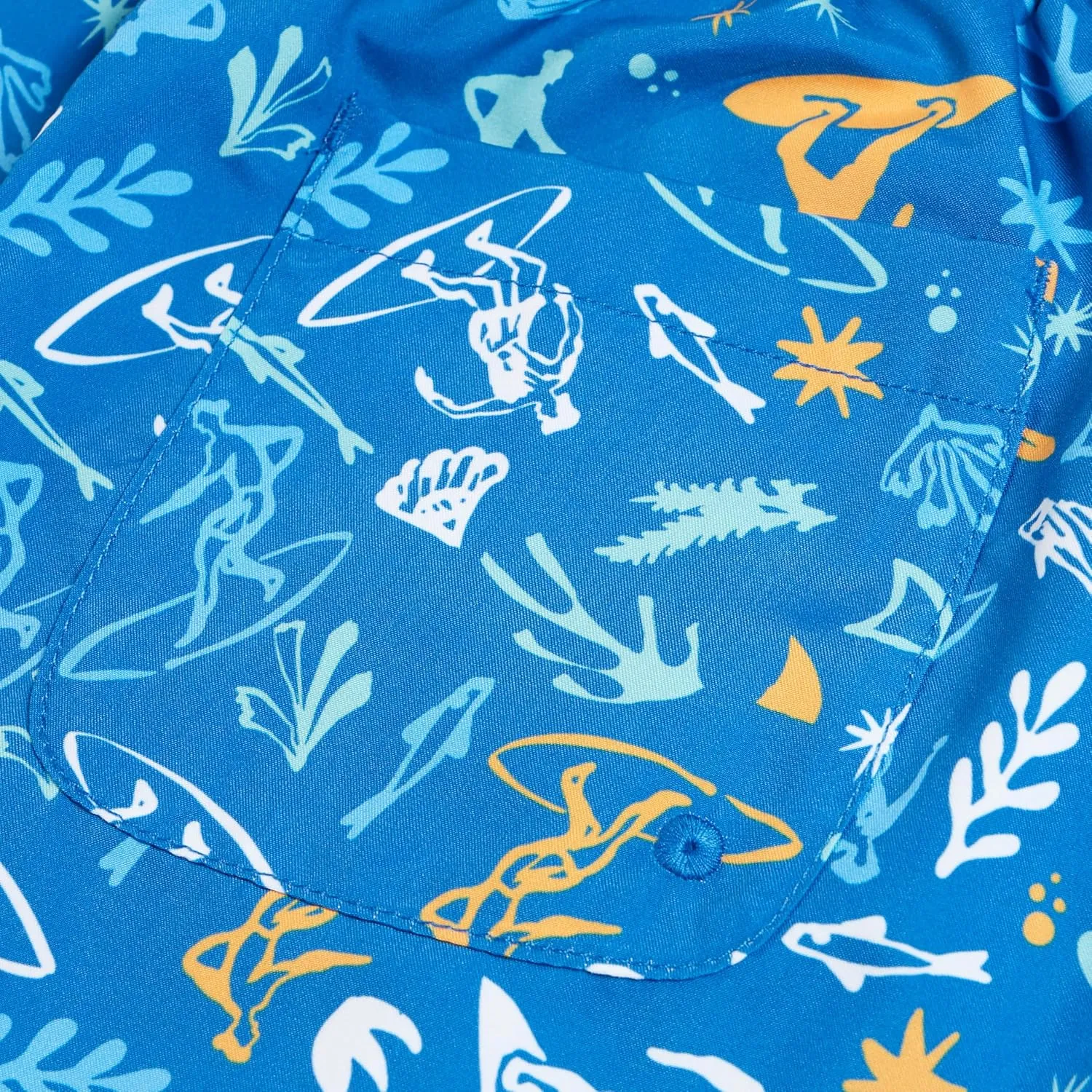 Speedo Boy's Swim Trunk Mid Length Redondo Printed