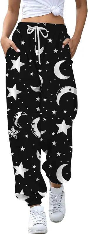 Womens Sweatpants 2024 Pants Halloween Themed Casual Loose Drawstring Pants Women Warm Pants Sweatpants Women 2024